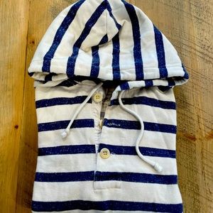 J. Crew Henley Hoodie size medium